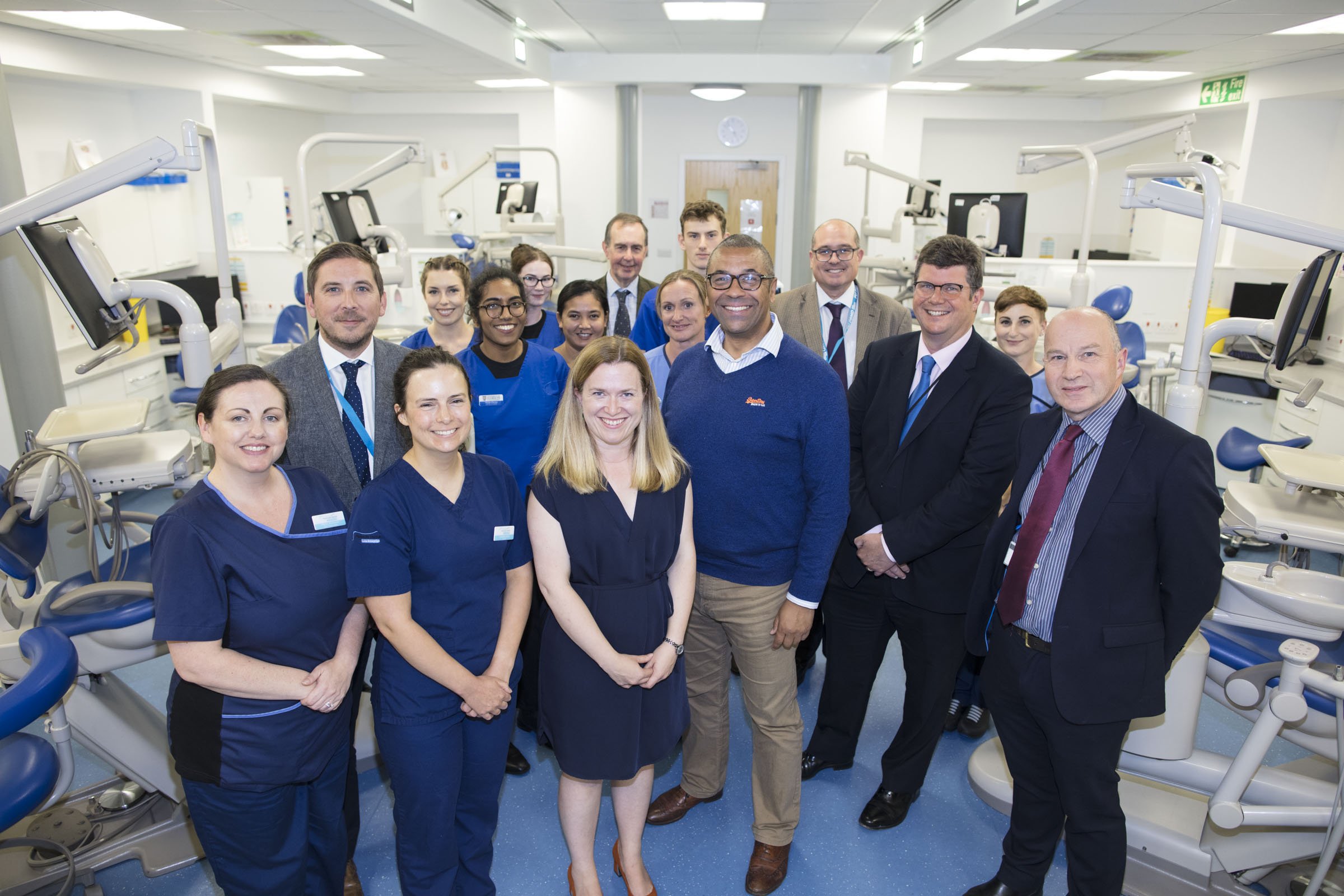Government Minister visits Plymouth to see pioneering community dentistry facility